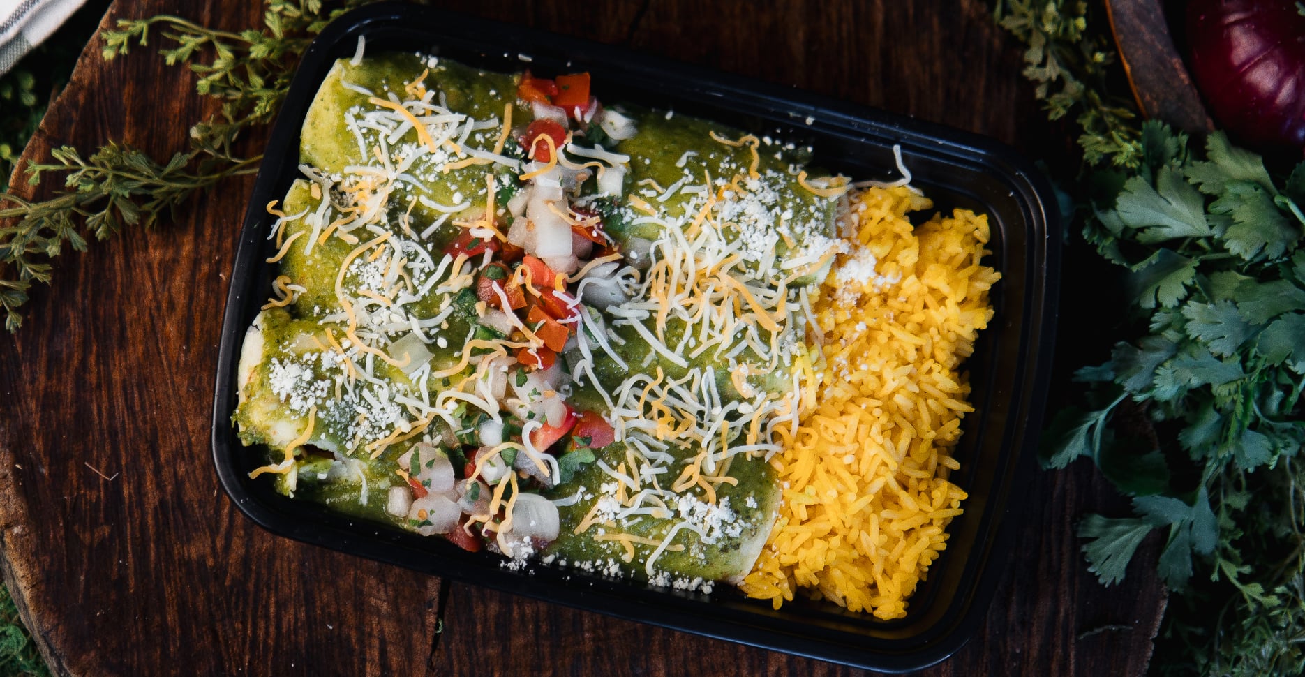 Enchiladas Verdes